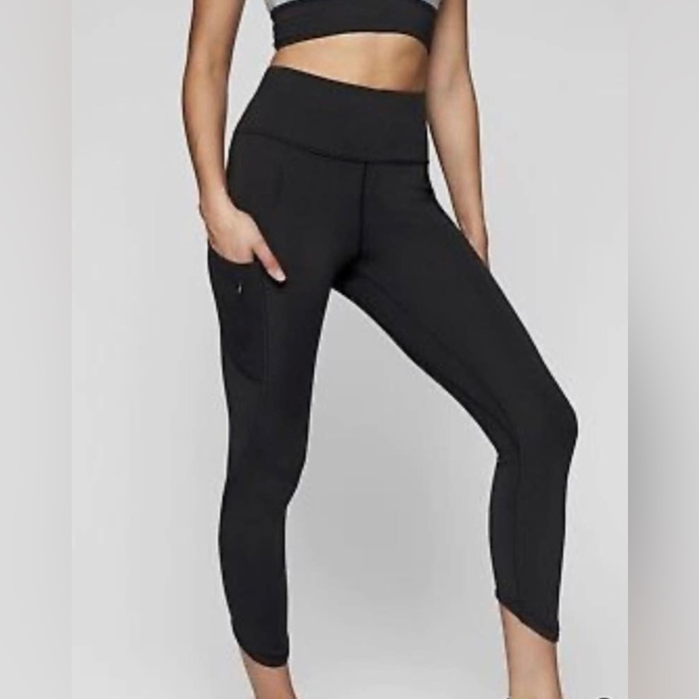 NWOT Athleta All In Capri Legging Black XS